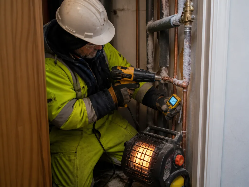 Frozen Pipe Repair