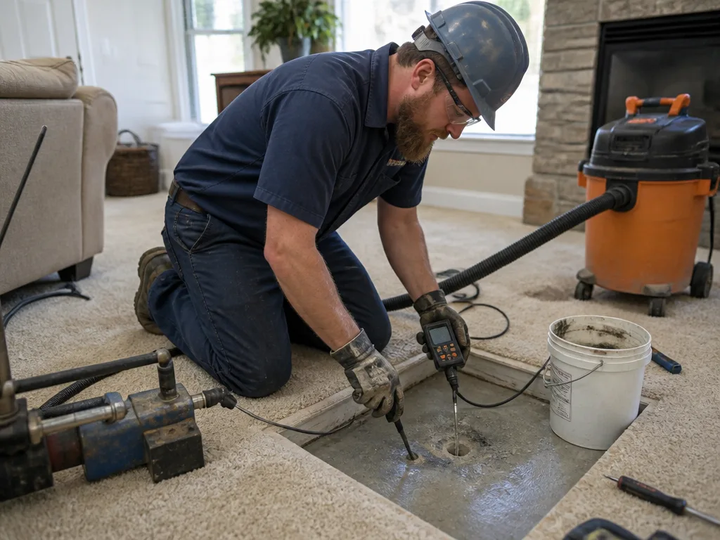 Slab Leak Repair